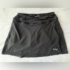 Baleaf Black Women's Athletic Skort with Inner Shorts